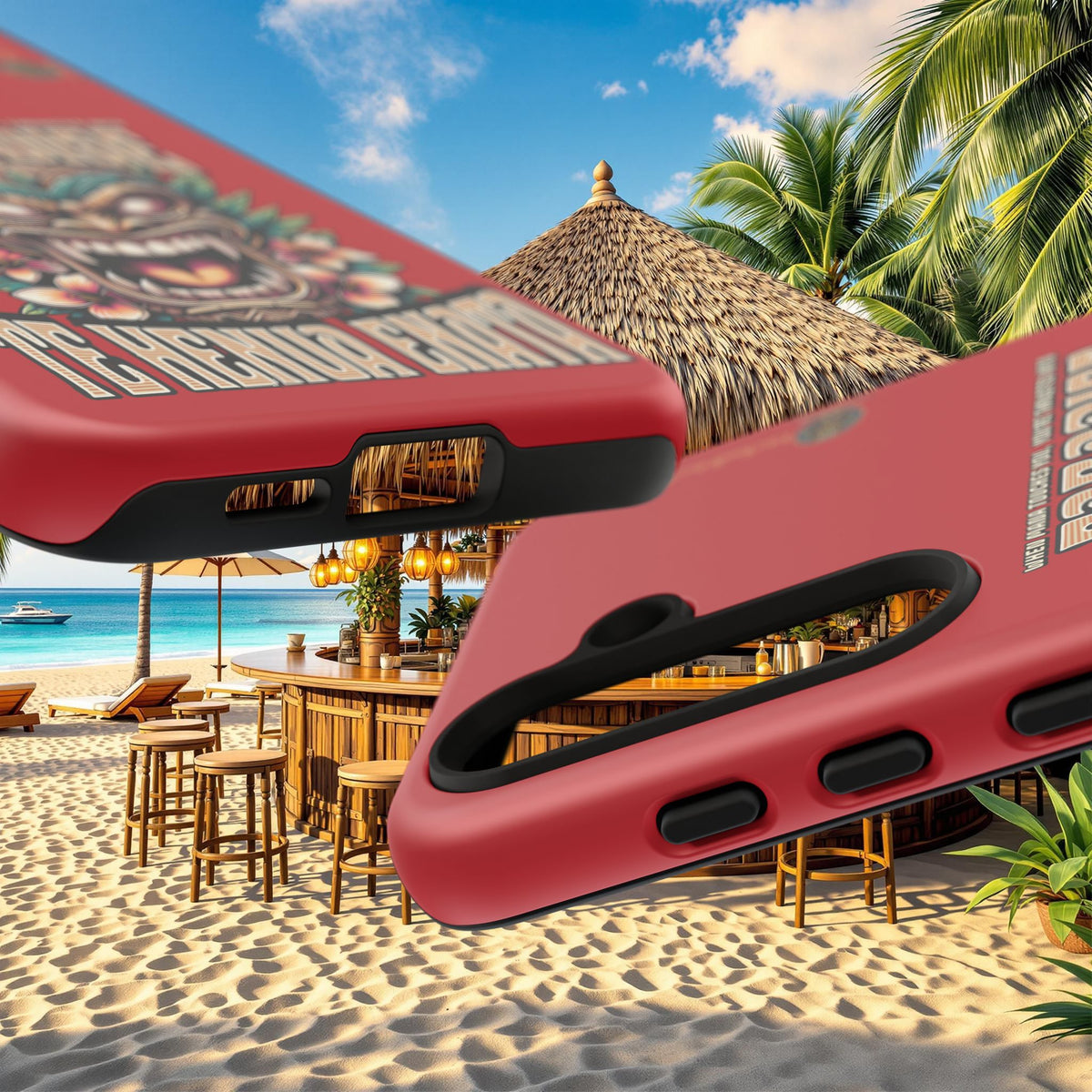 Te Henua Enata â Coque Antichoc Tiki Ancestral & Puissant