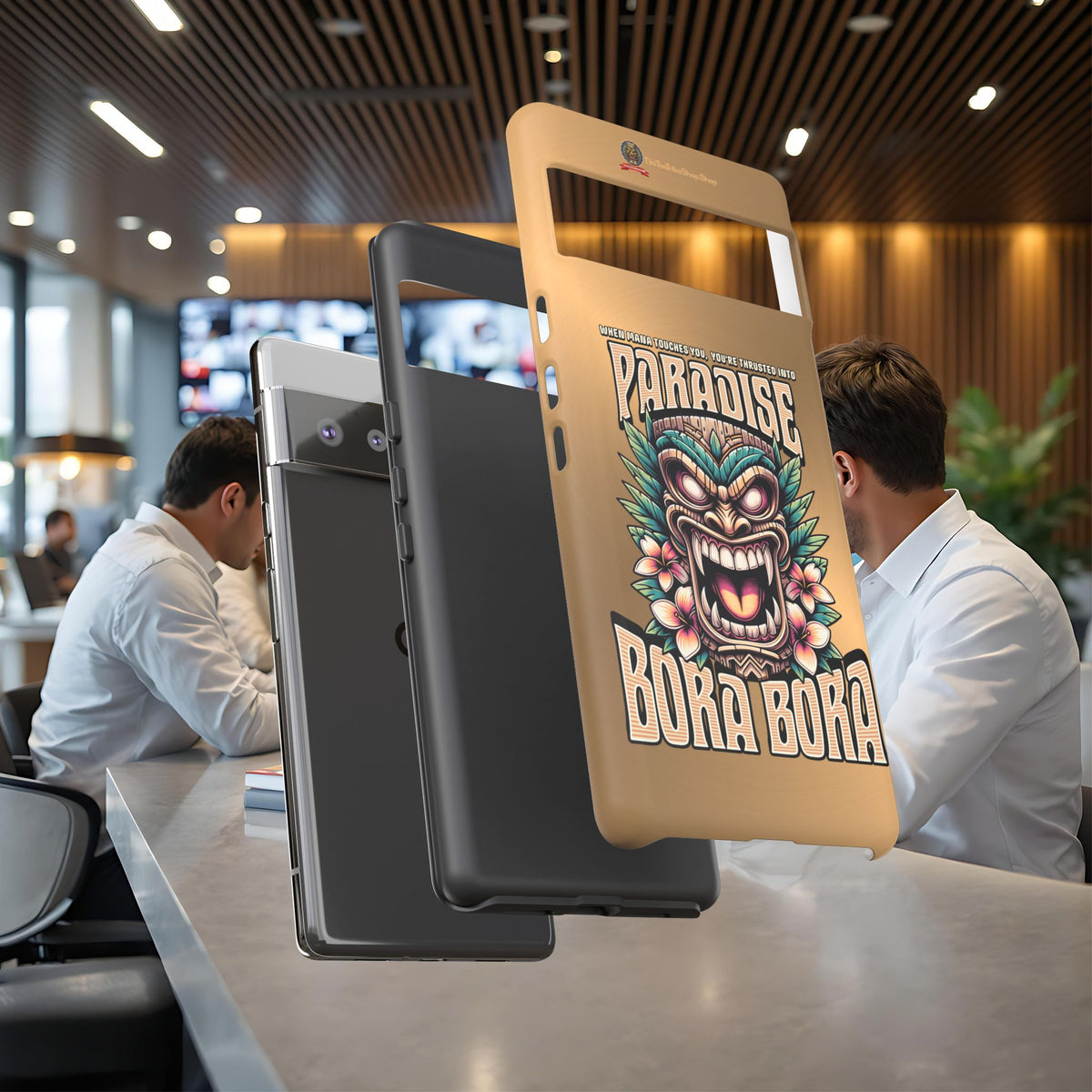 Bora Bora – Coque Antichoc Premium Tiki Élégance