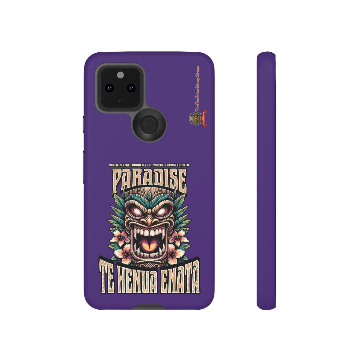 Te Henua Enata â Coque Antichoc Tiki Ancestral & Puissant