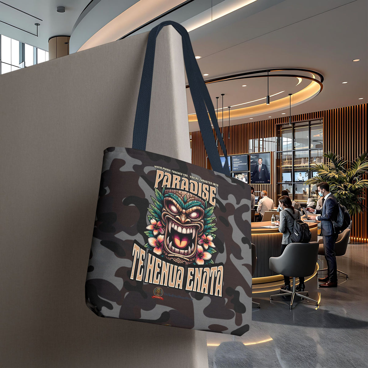 TE HENUA ENATA PARADISE Tote Bag