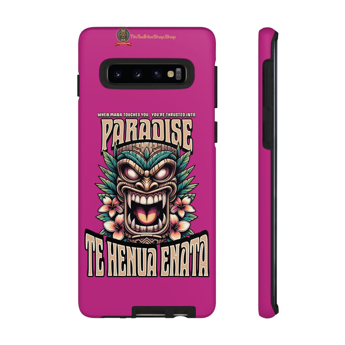 Te Henua Enata â Coque Antichoc Tiki Ancestral & Puissant