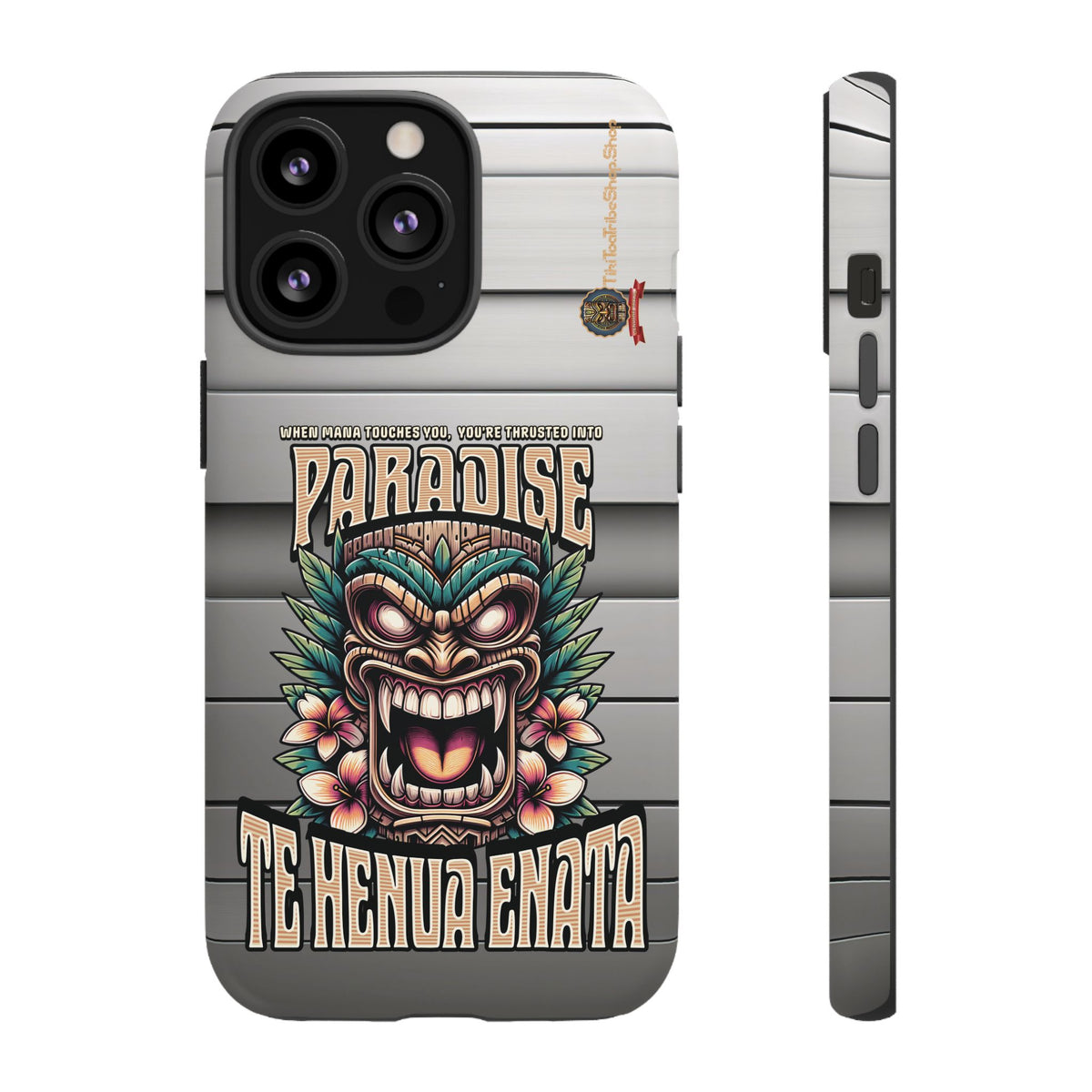 Te Henua Enata â Coque Antichoc Tiki Ancestral & Puissant