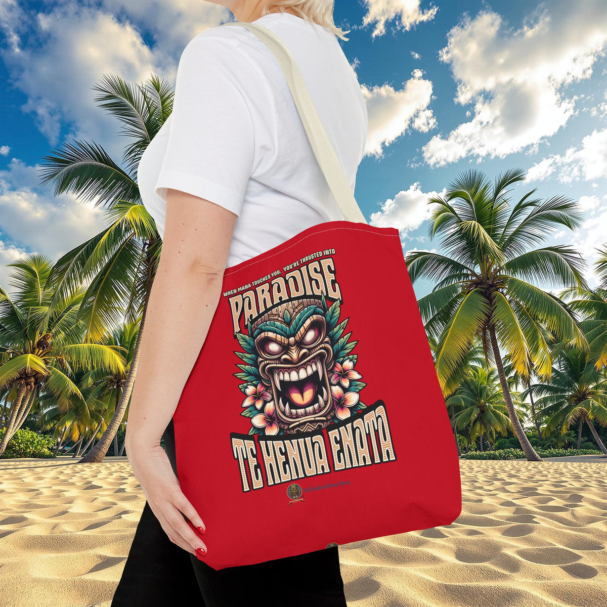 TE HENUA ENATA PARADISE Tote Bag