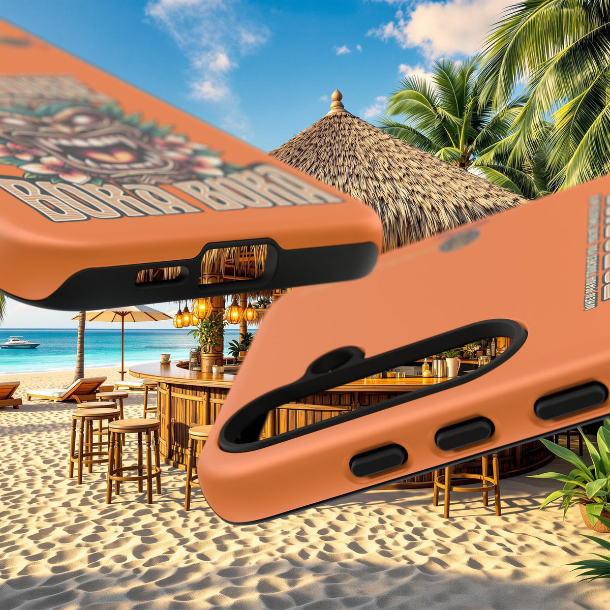 Bora Bora – Coque Antichoc Premium Tiki Élégance