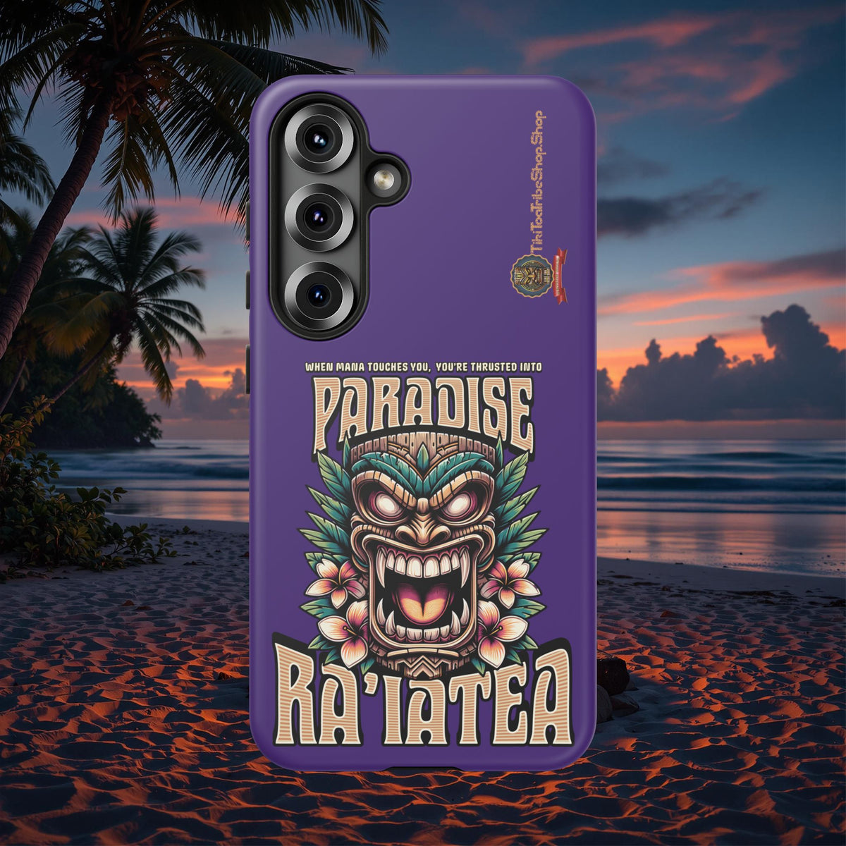 Ra’iatea – Coque Tiki Tribal de Protection Premium