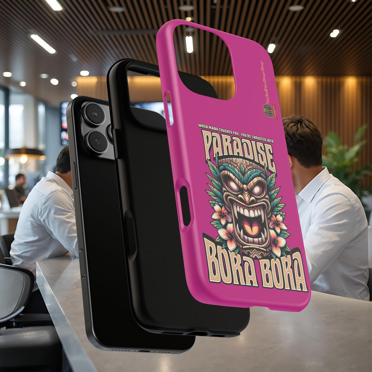 Bora Bora – Coque Antichoc Premium Tiki Élégance