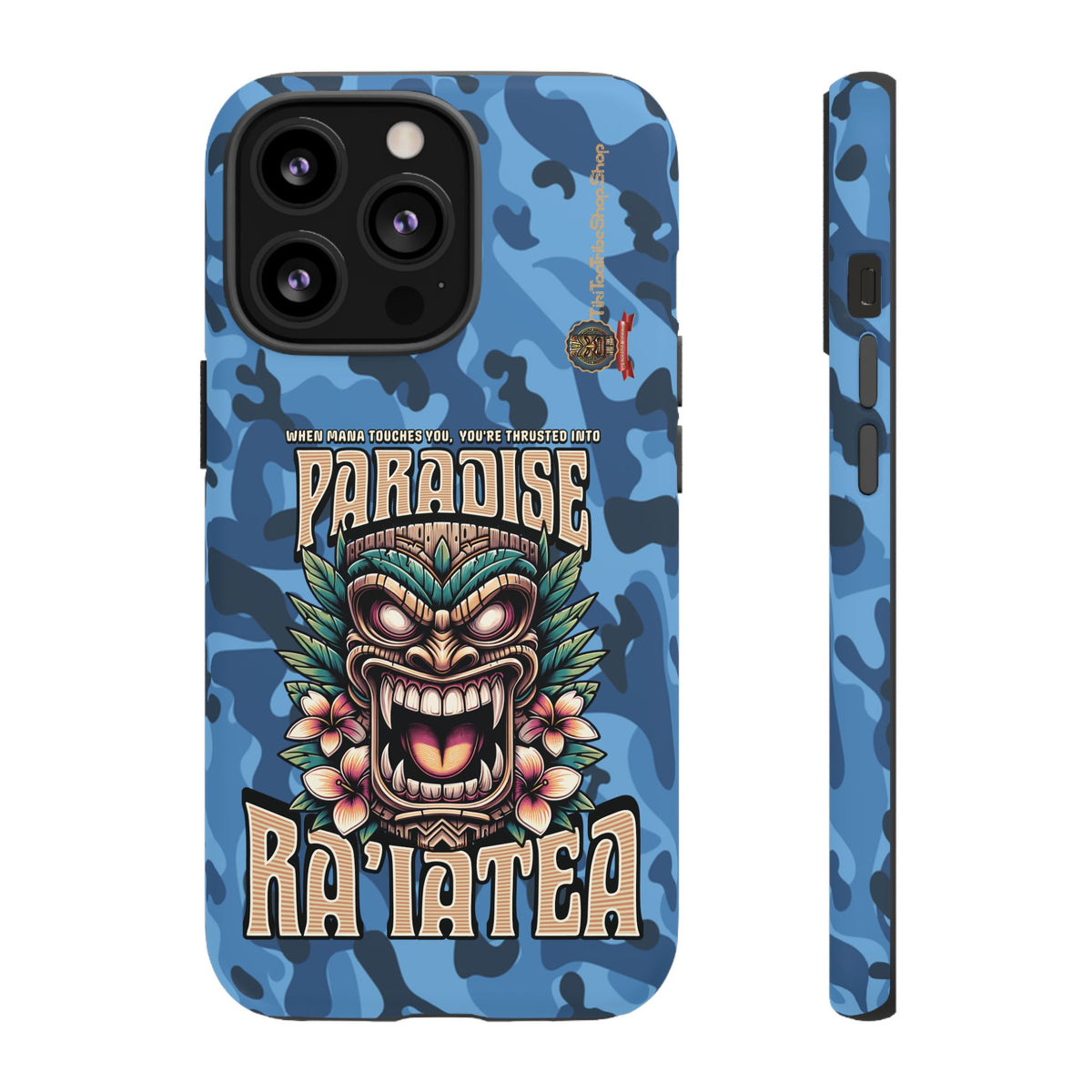 Ra’iatea – Coque Tiki Tribal de Protection Premium