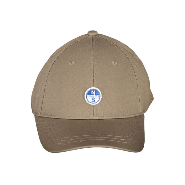 NORTH SAILS: Khaki Green Cotton Cap - Adjustable Visor and Logo Embroidery