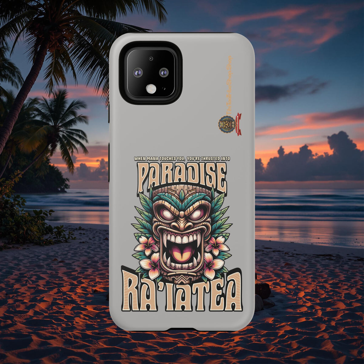 Ra’iatea – Coque Tiki Tribal de Protection Premium