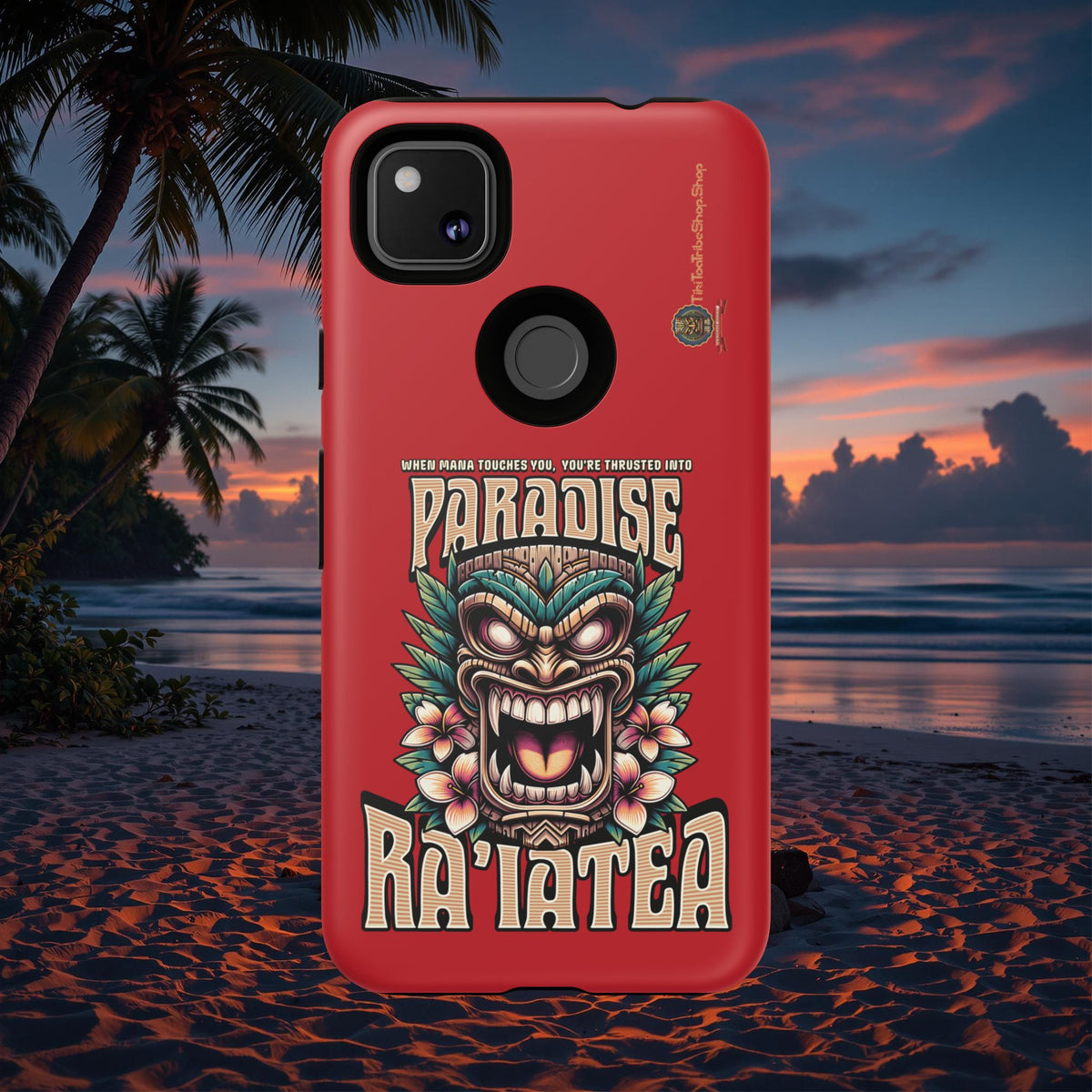 Ra’iatea – Coque Tiki Tribal de Protection Premium