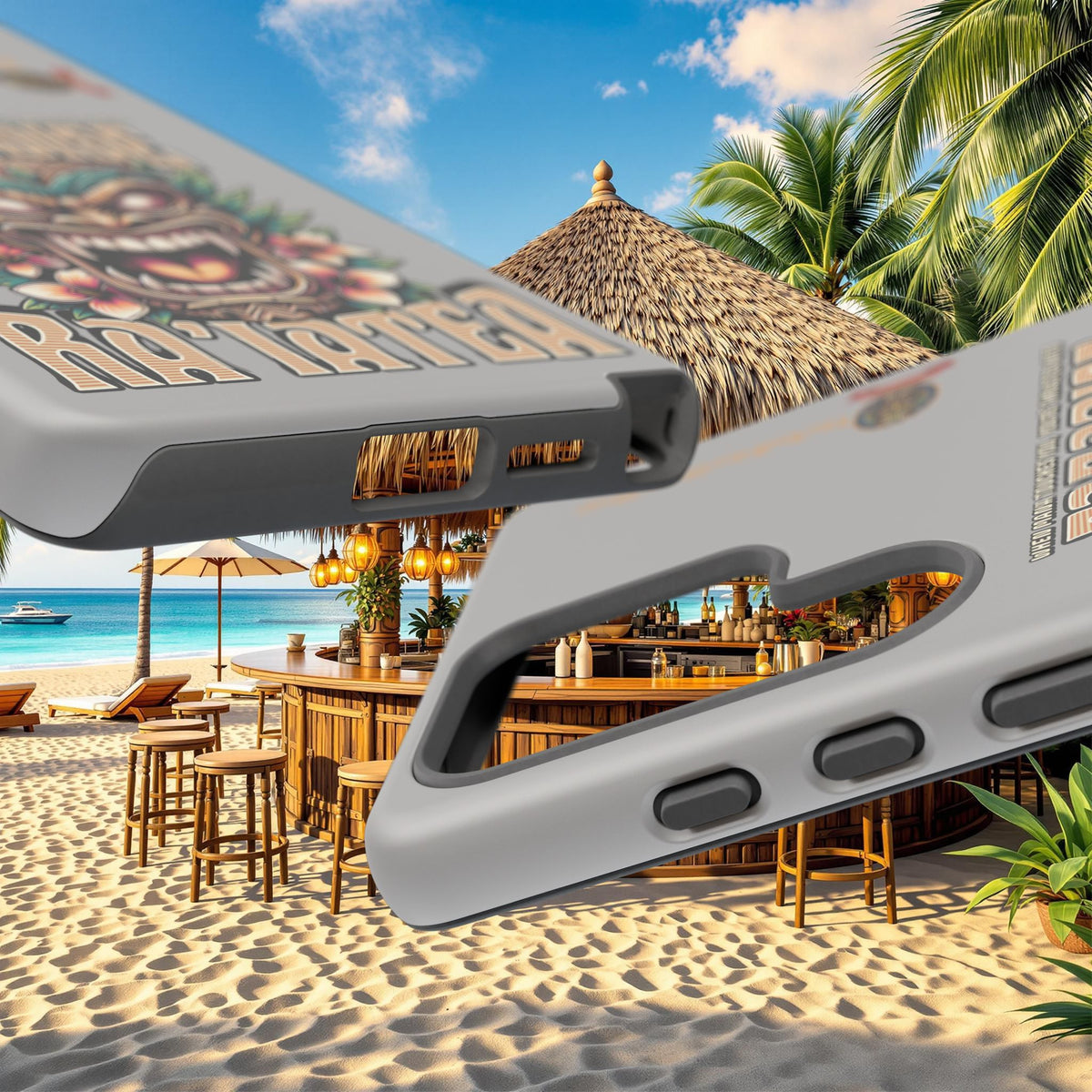 Ra’iatea – Coque Tiki Tribal de Protection Premium