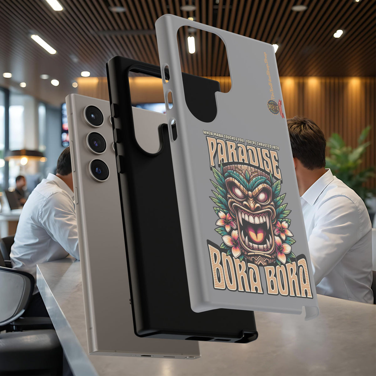 Bora Bora – Coque Antichoc Premium Tiki Élégance