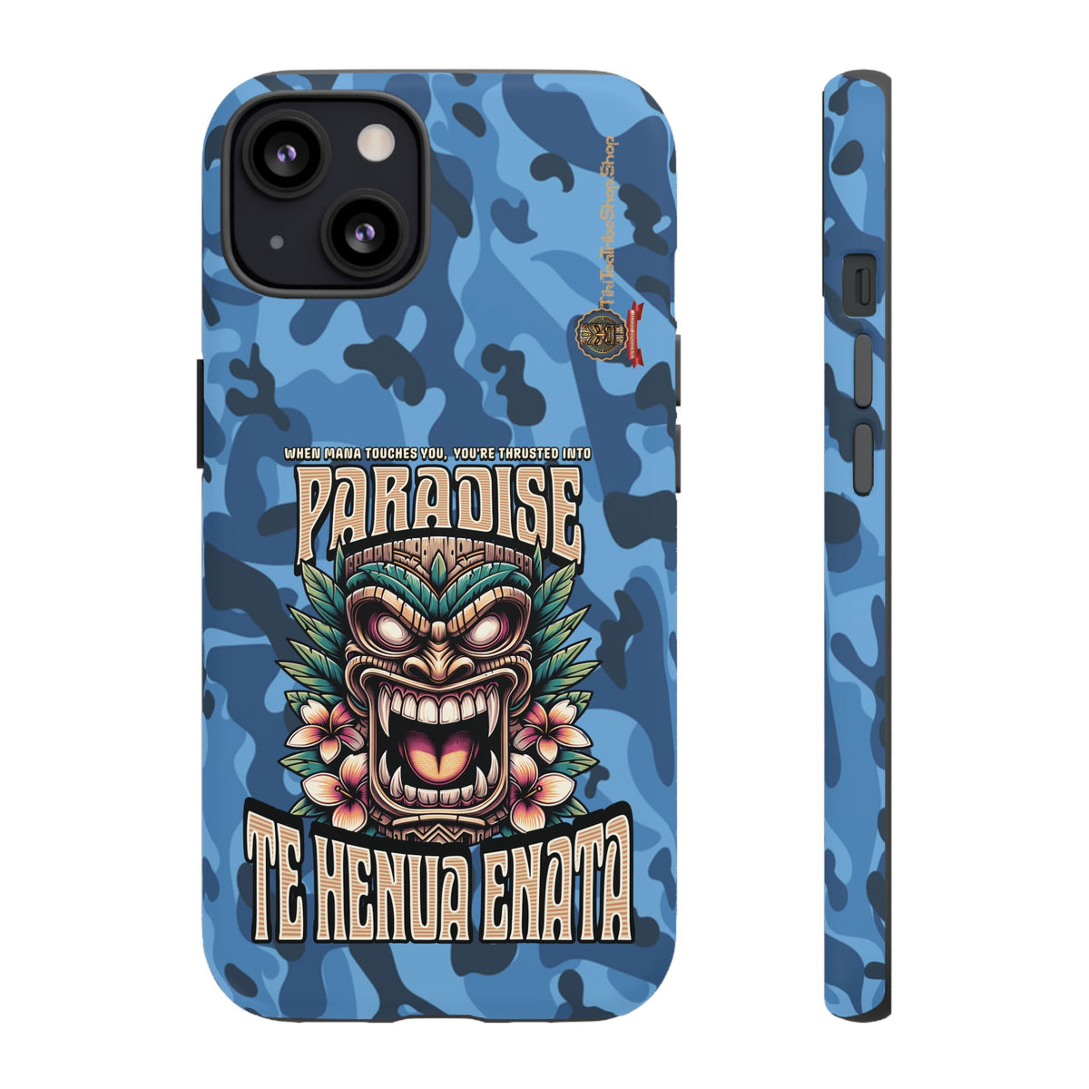 Te Henua Enata â Coque Antichoc Tiki Ancestral & Puissant