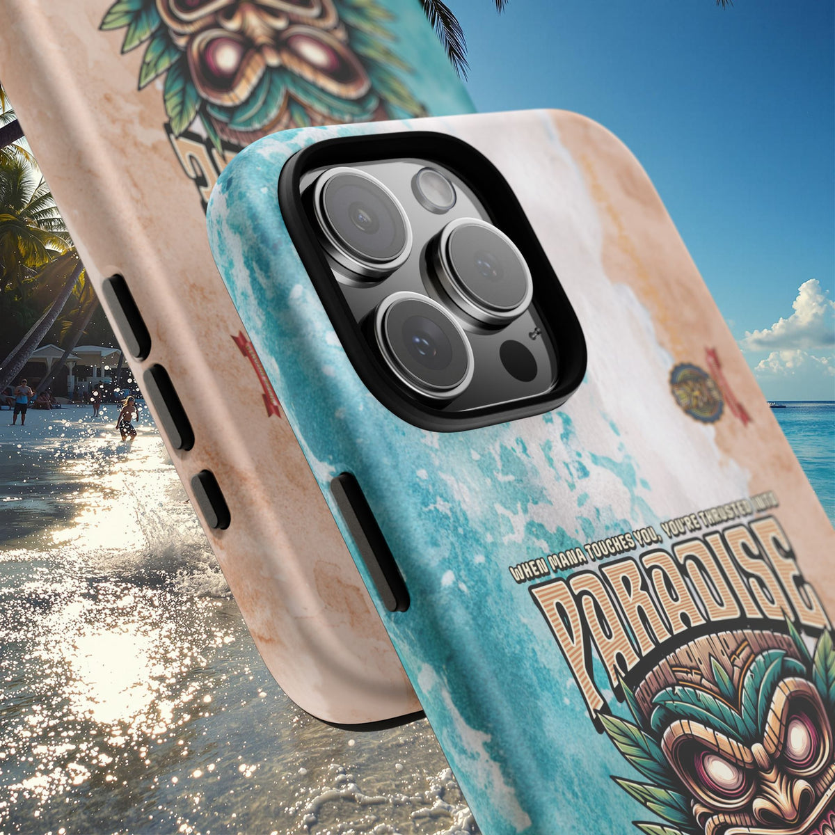 Fenua Guardian – Polynesian Art Shockproof Case