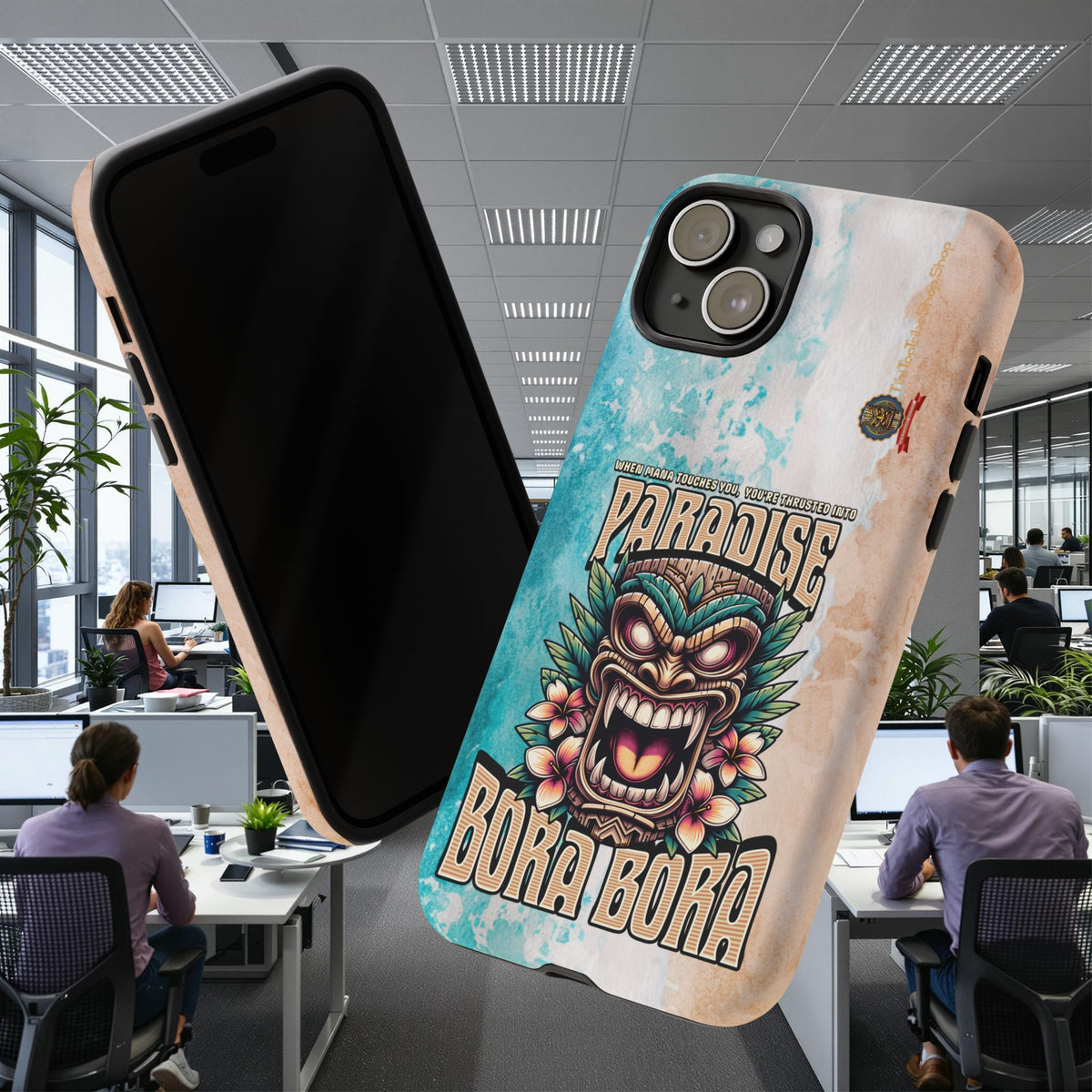 Bora Bora – Coque Antichoc Premium Tiki Élégance