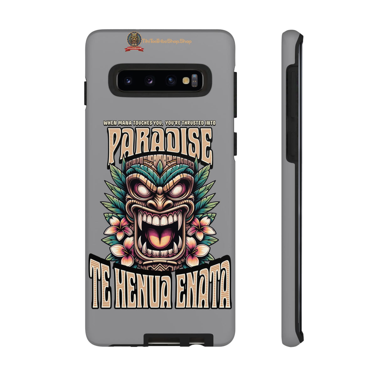 Te Henua Enata â Coque Antichoc Tiki Ancestral & Puissant