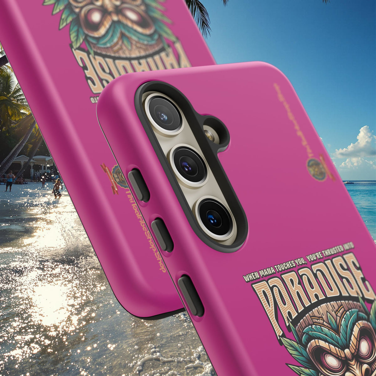 Bora Bora – Coque Antichoc Premium Tiki Élégance