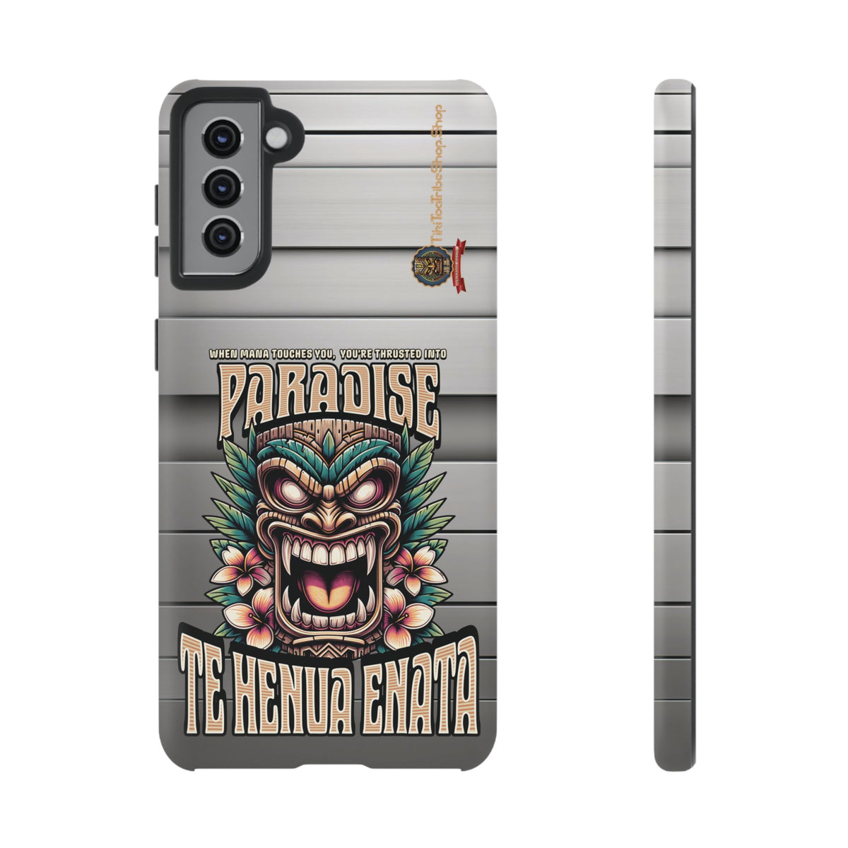 Te Henua Enata â Coque Antichoc Tiki Ancestral & Puissant