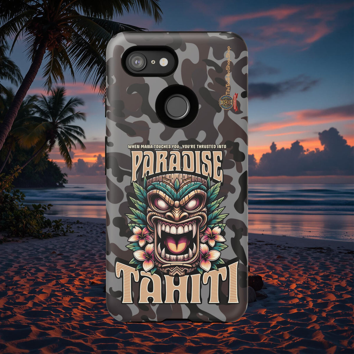 Tahiti â Coque Antichoc Premium Tiki Royal
