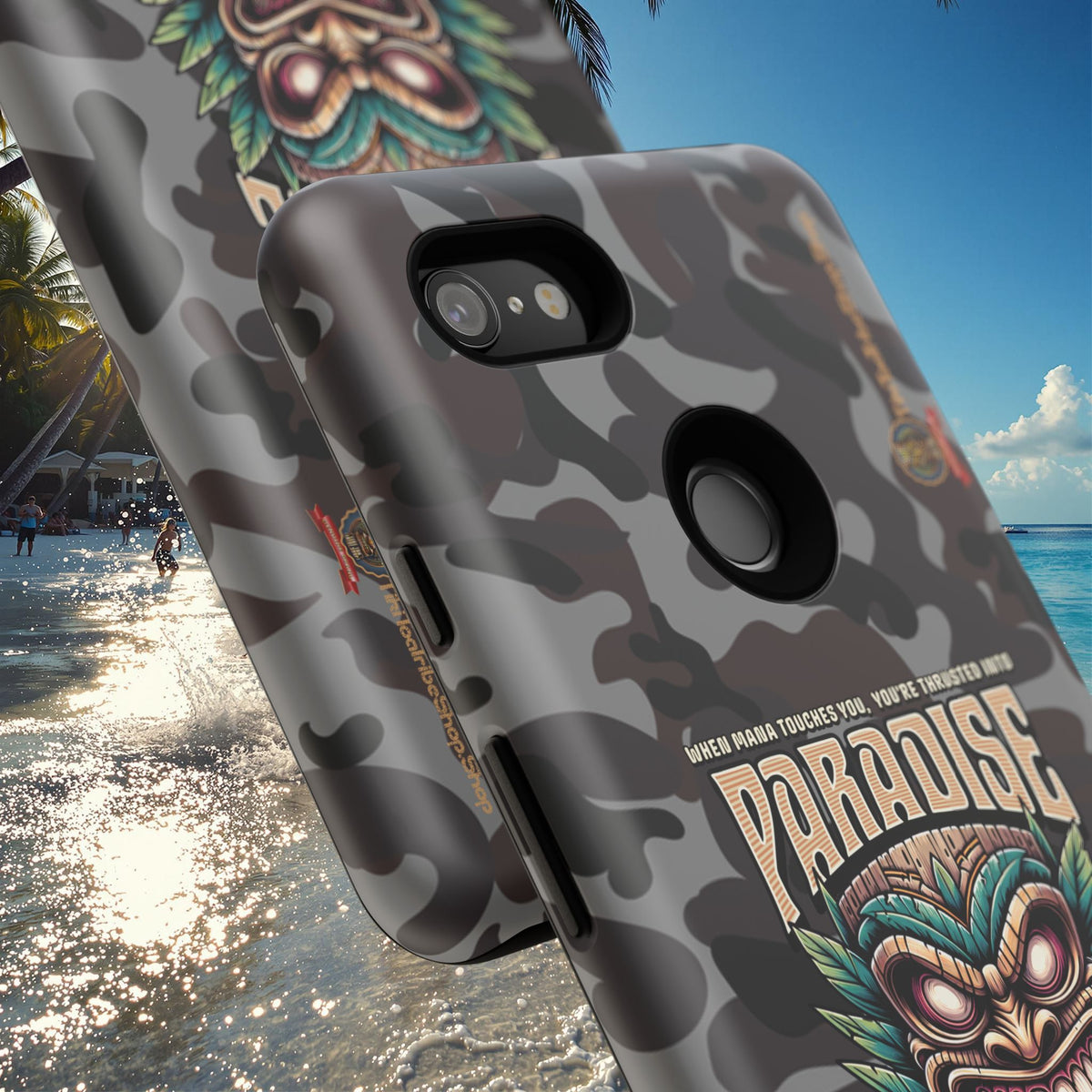 Bora Bora – Coque Antichoc Premium Tiki Élégance