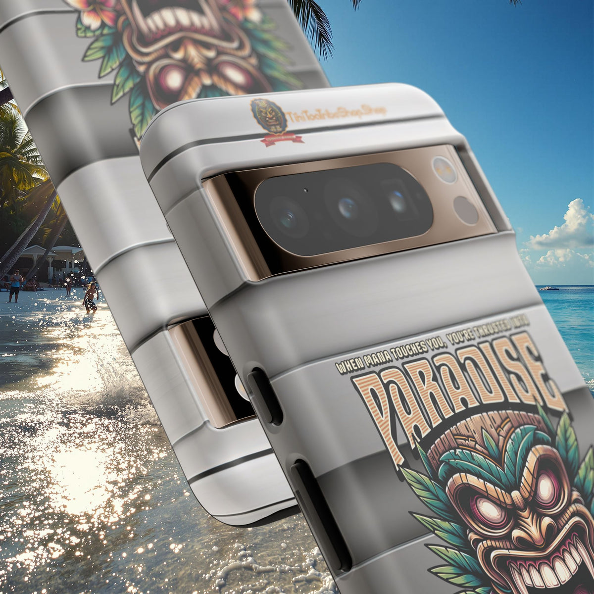 Te Henua Enata â Coque Antichoc Tiki Ancestral & Puissant