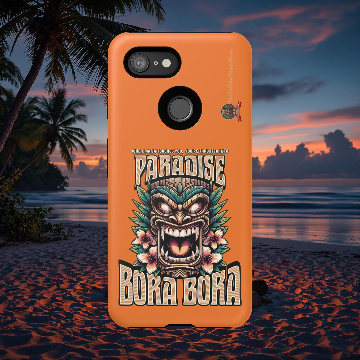Bora Bora – Coque Antichoc Premium Tiki Élégance