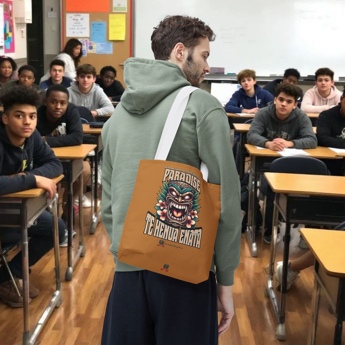 TE HENUA ENATA PARADISE Tote Bag