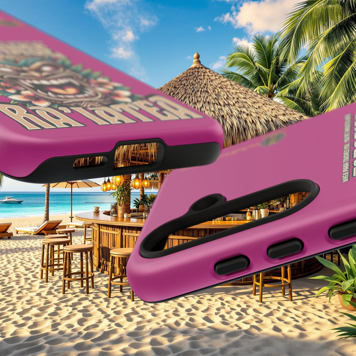 Ra’iatea – Coque Tiki Tribal de Protection Premium
