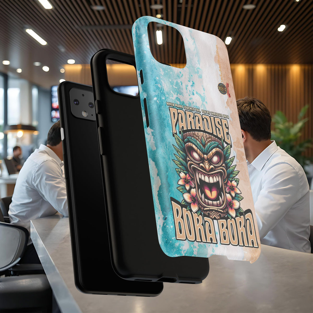 Bora Bora – Coque Antichoc Premium Tiki Élégance
