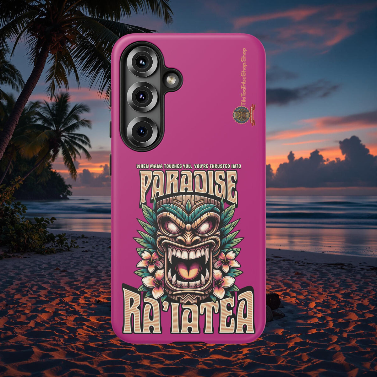 Ra’iatea – Coque Tiki Tribal de Protection Premium