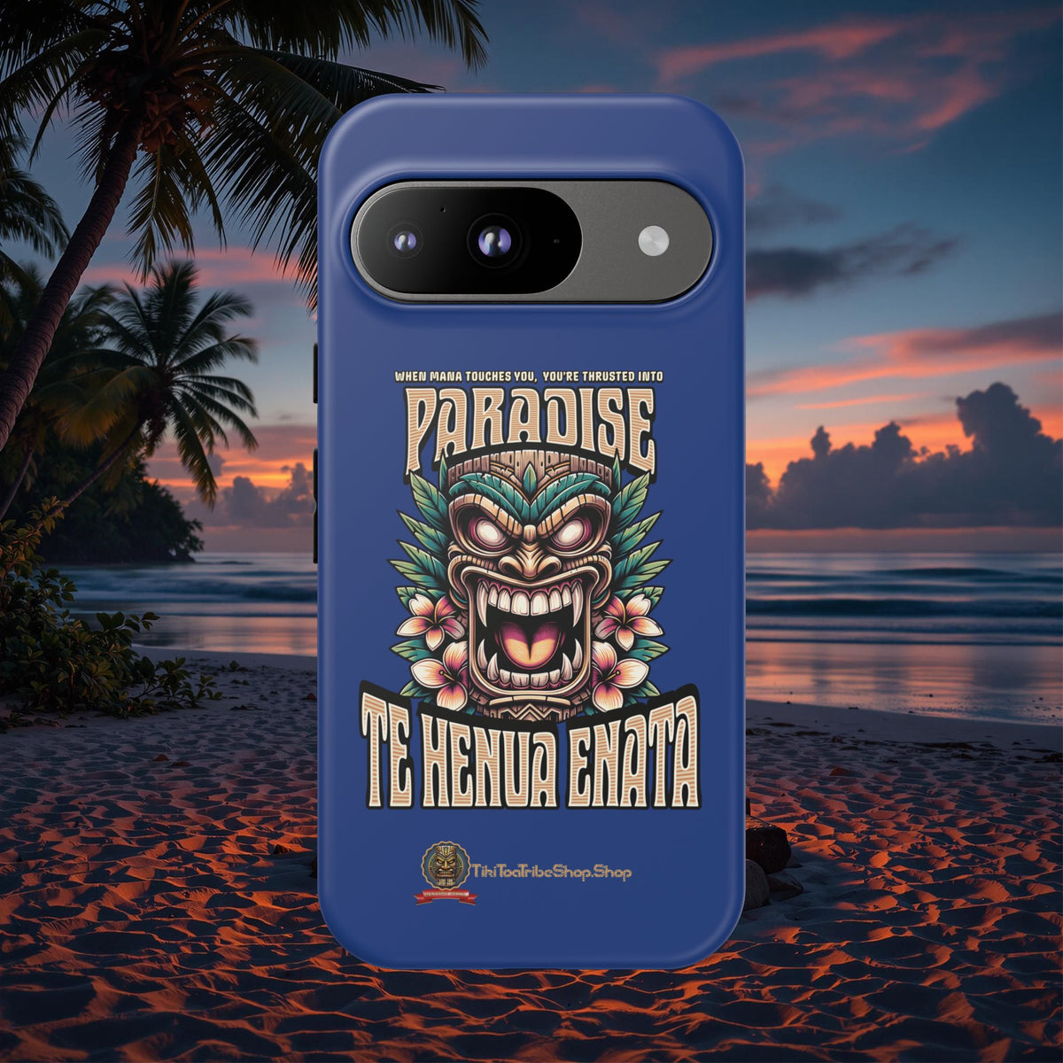 Te Henua Enata â Coque Antichoc Tiki Ancestral & Puissant