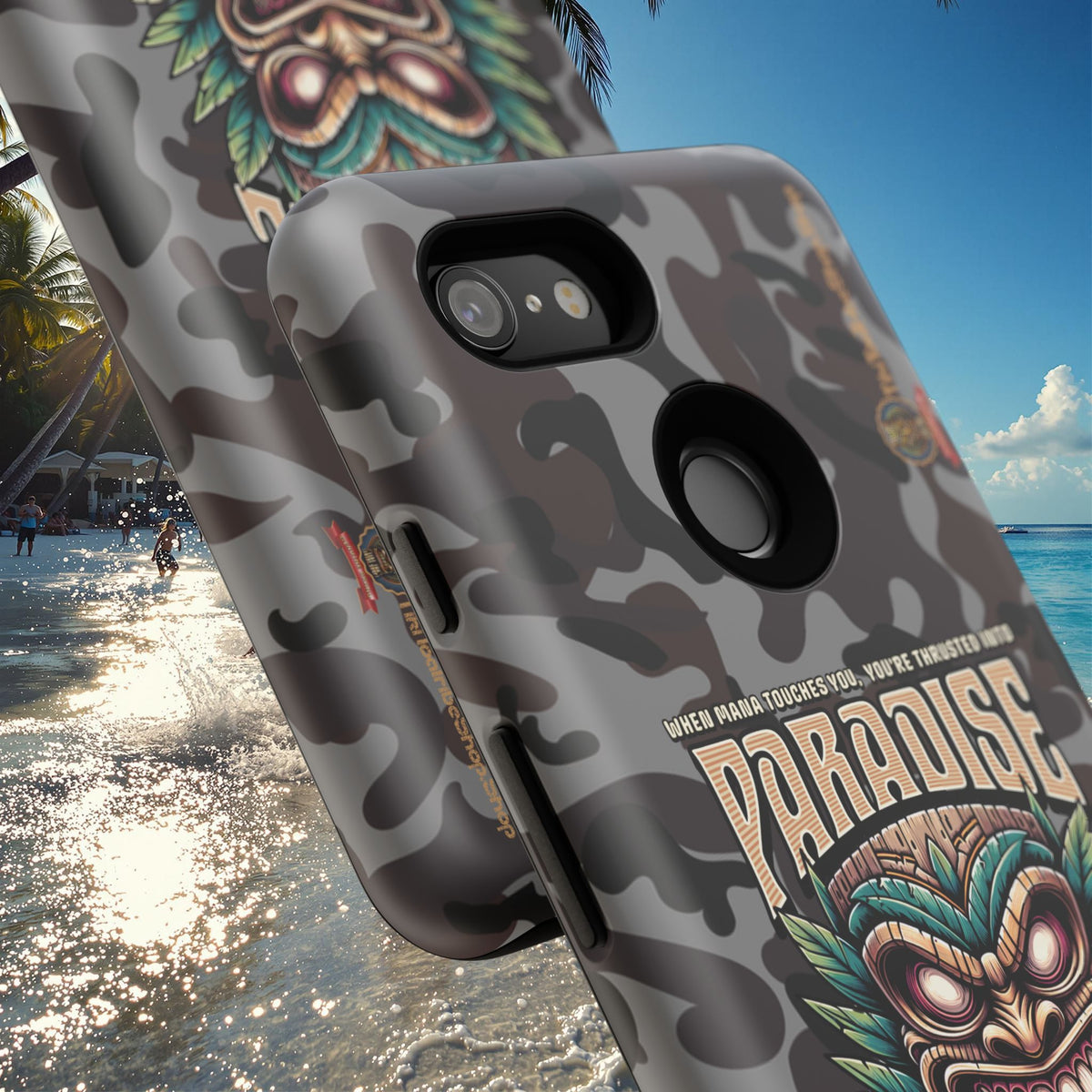 Tahiti â Coque Antichoc Premium Tiki Royal