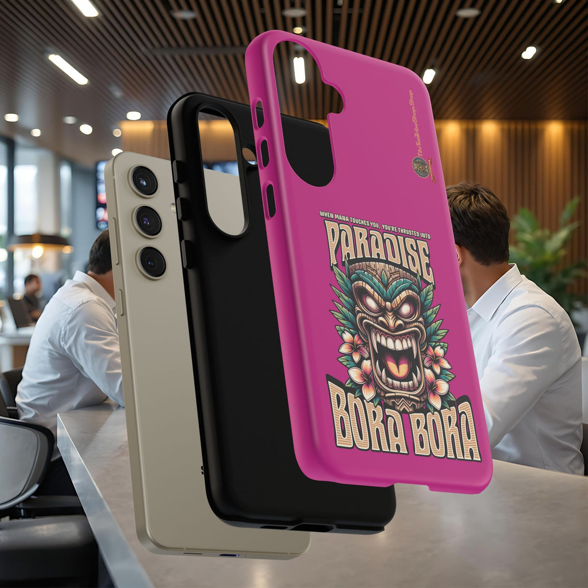 Bora Bora – Coque Antichoc Premium Tiki Élégance