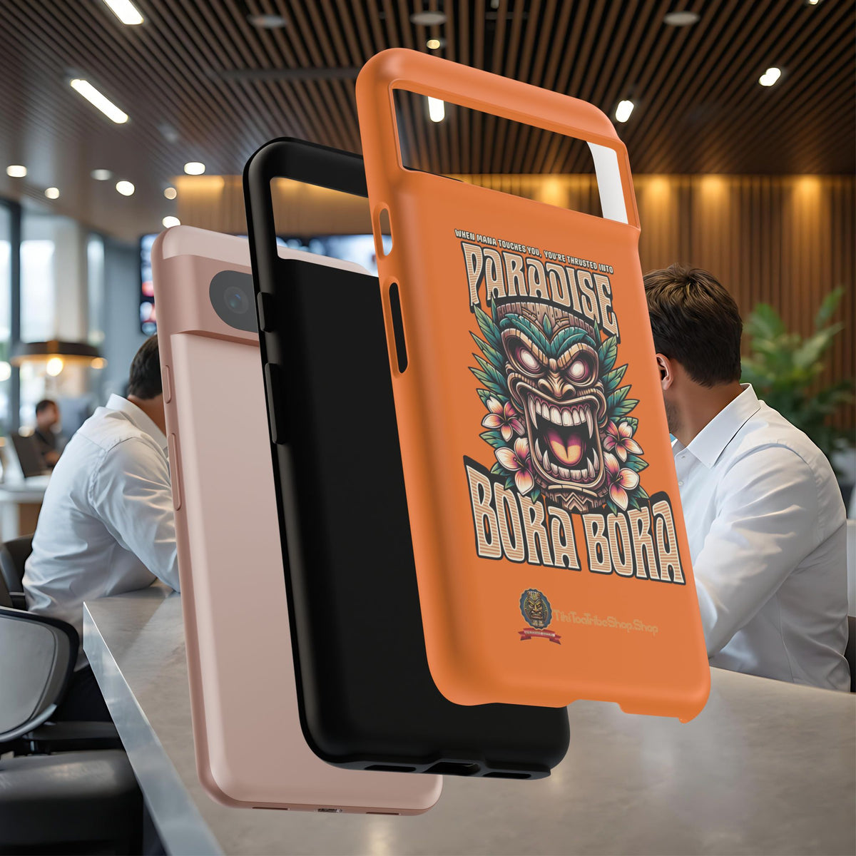 Bora Bora – Coque Antichoc Premium Tiki Élégance