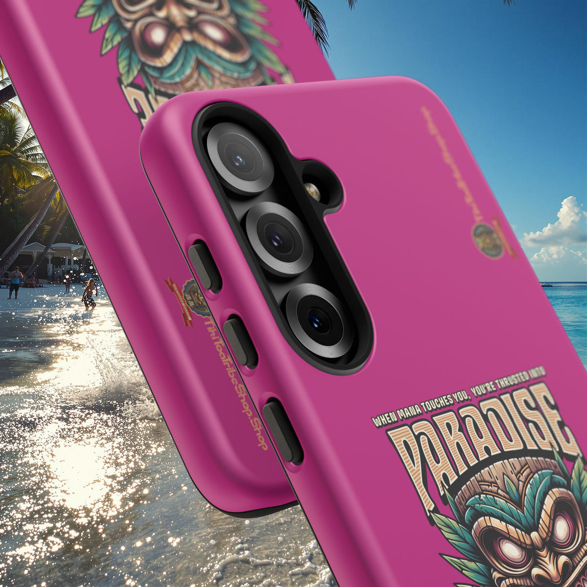 Te Henua Enata â Coque Antichoc Tiki Ancestral & Puissant