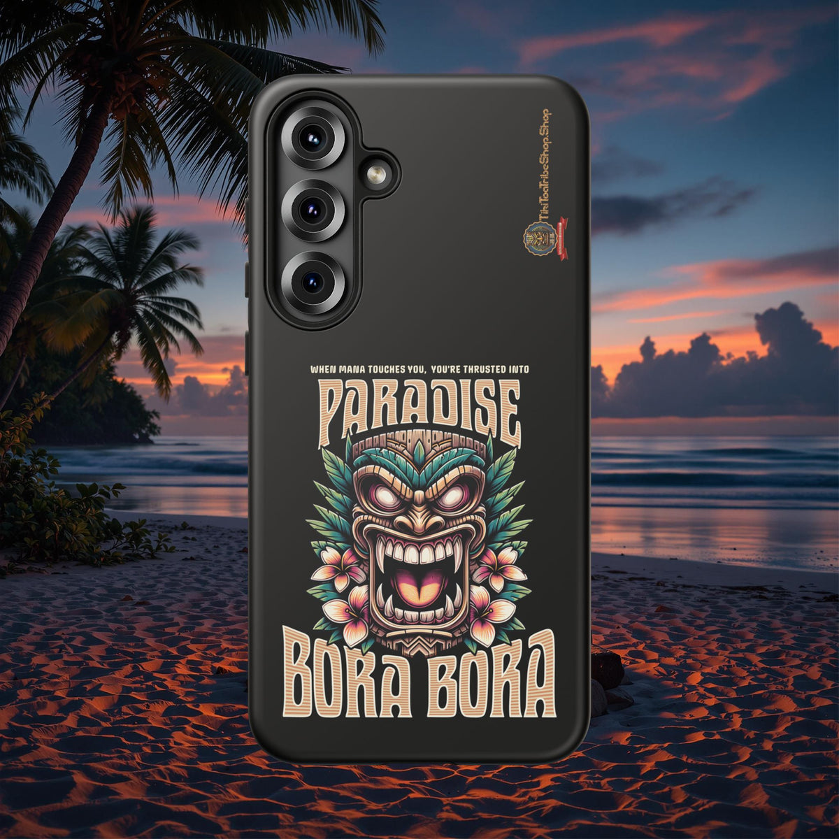 Bora Bora – Coque Antichoc Premium Tiki Élégance