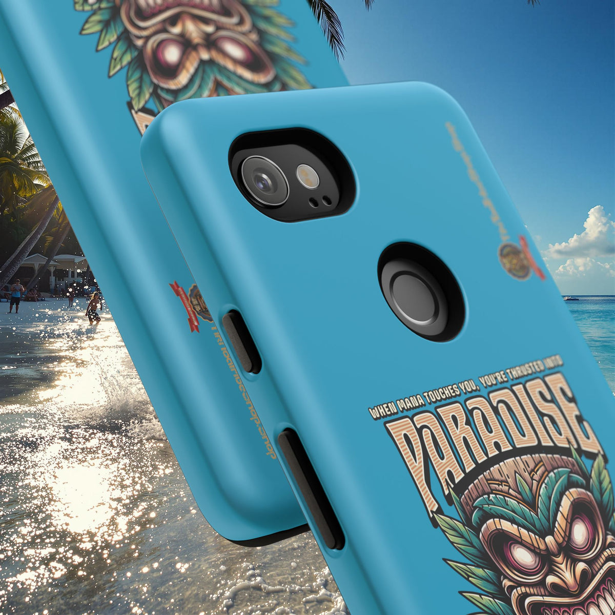 Te Henua Enata â Coque Antichoc Tiki Ancestral & Puissant