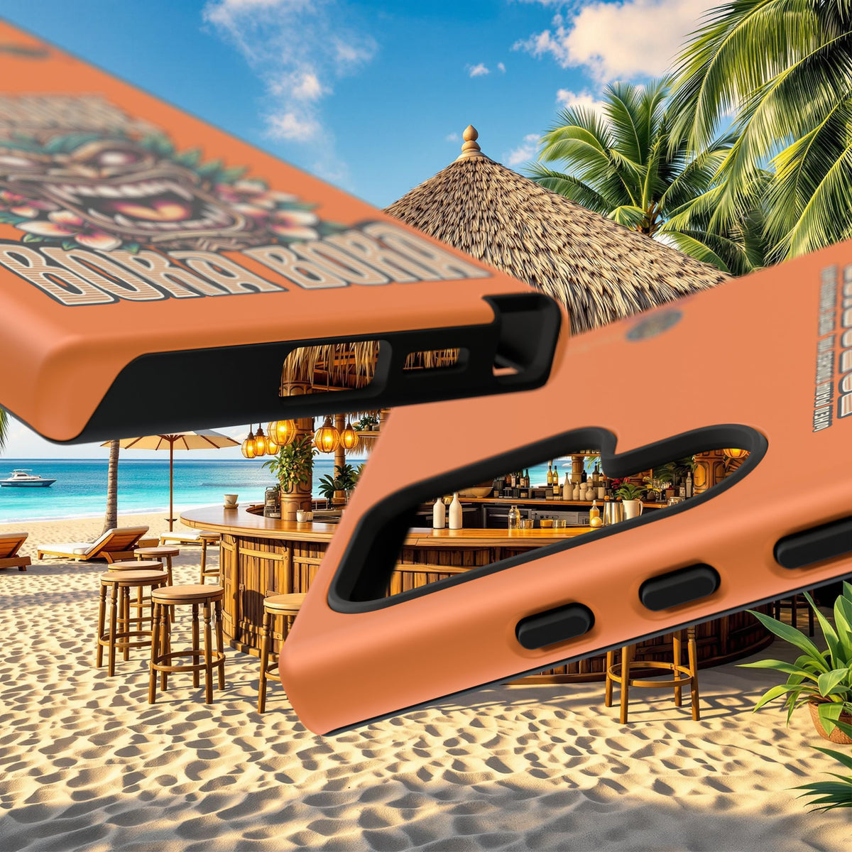 Bora Bora – Coque Antichoc Premium Tiki Élégance