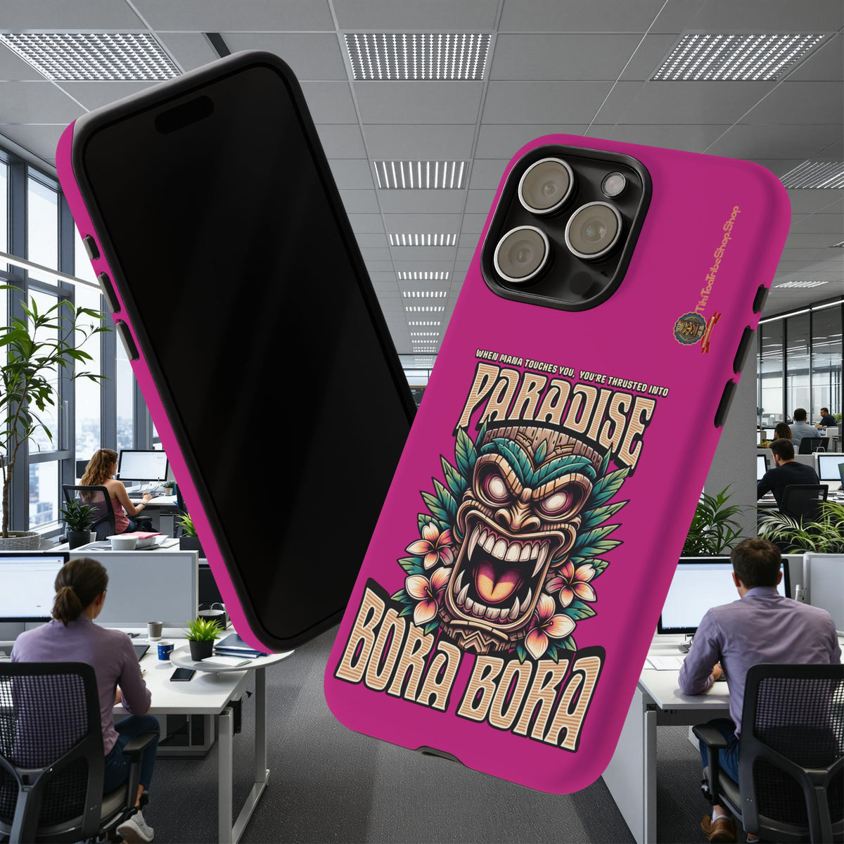 Bora Bora – Coque Antichoc Premium Tiki Élégance