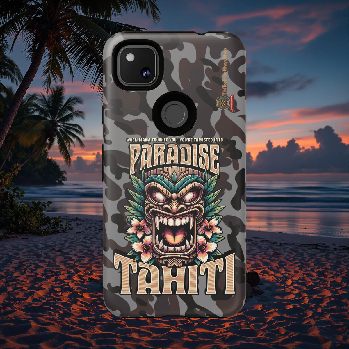 Tahiti â Coque Antichoc Premium Tiki Royal