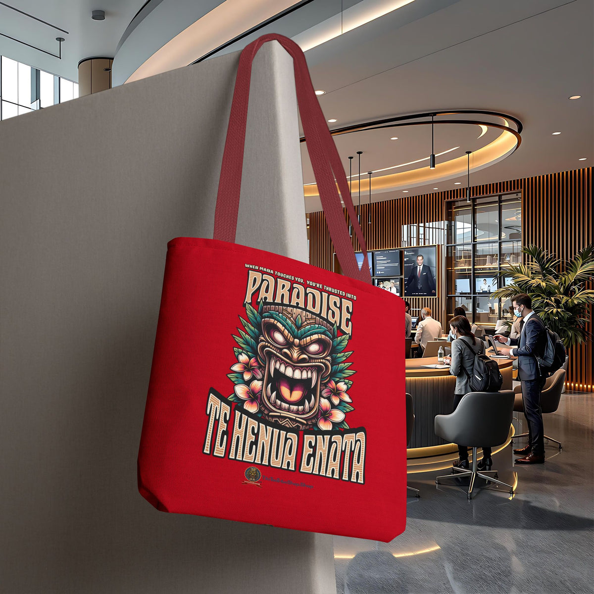 TE HENUA ENATA PARADISE Tote Bag