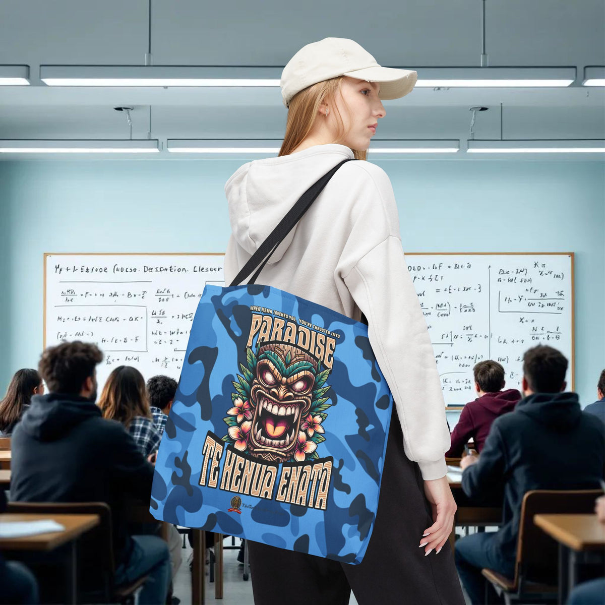 TE HENUA ENATA PARADISE Tote Bag