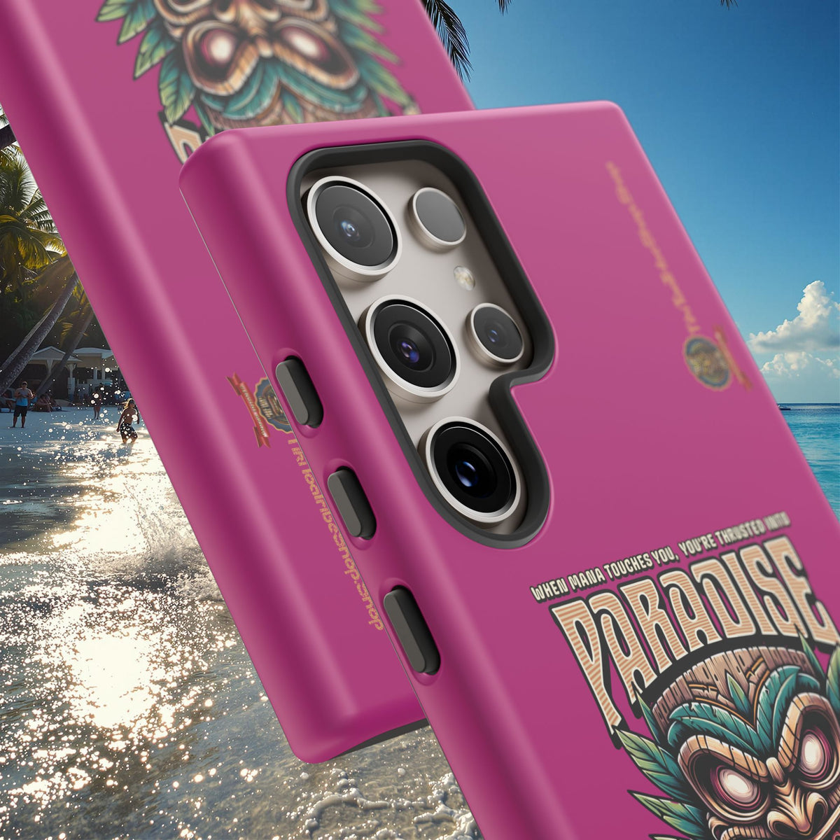 Huahine â Coque Antichoc Premium Tiki Fenua