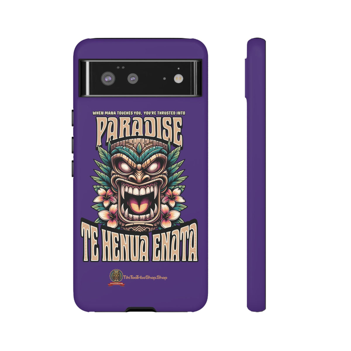 Te Henua Enata â Coque Antichoc Tiki Ancestral & Puissant