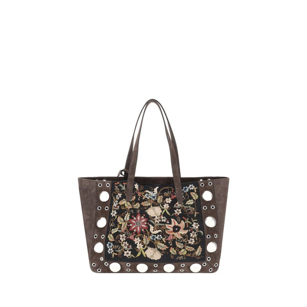 VALENTINO GARAVANI Sac Tote Nellcote Brodé Floral - L'Art de l'Élégance