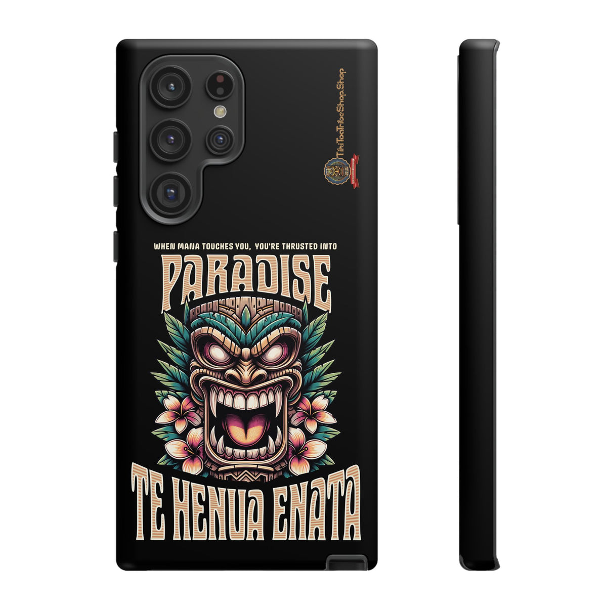 Te Henua Enata â Coque Antichoc Tiki Ancestral & Puissant