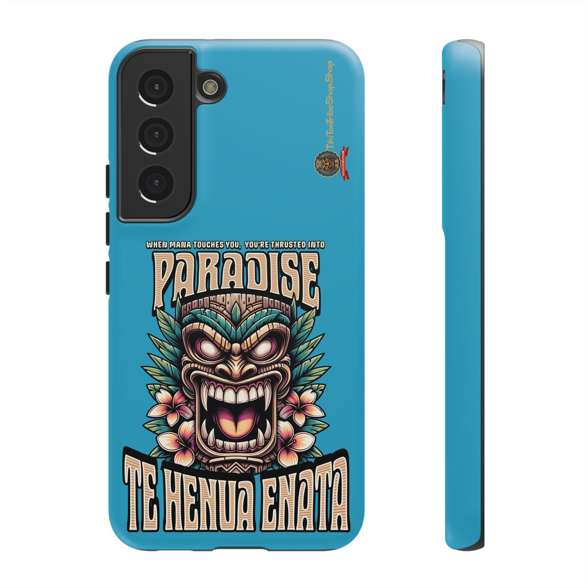Te Henua Enata â Coque Antichoc Tiki Ancestral & Puissant