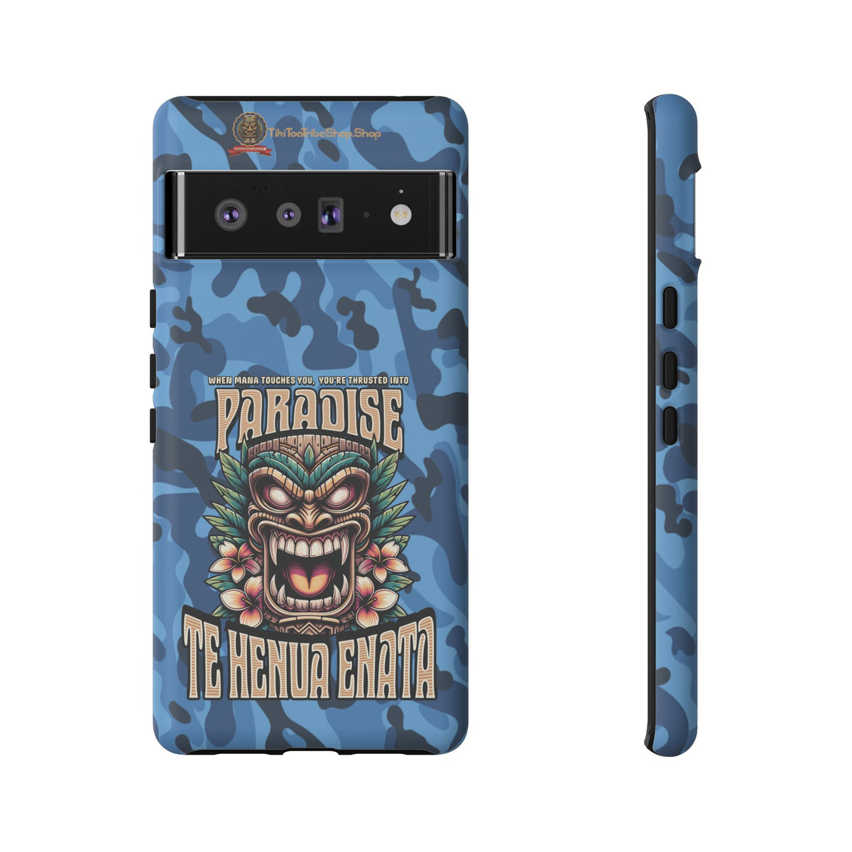 Te Henua Enata â Coque Antichoc Tiki Ancestral & Puissant
