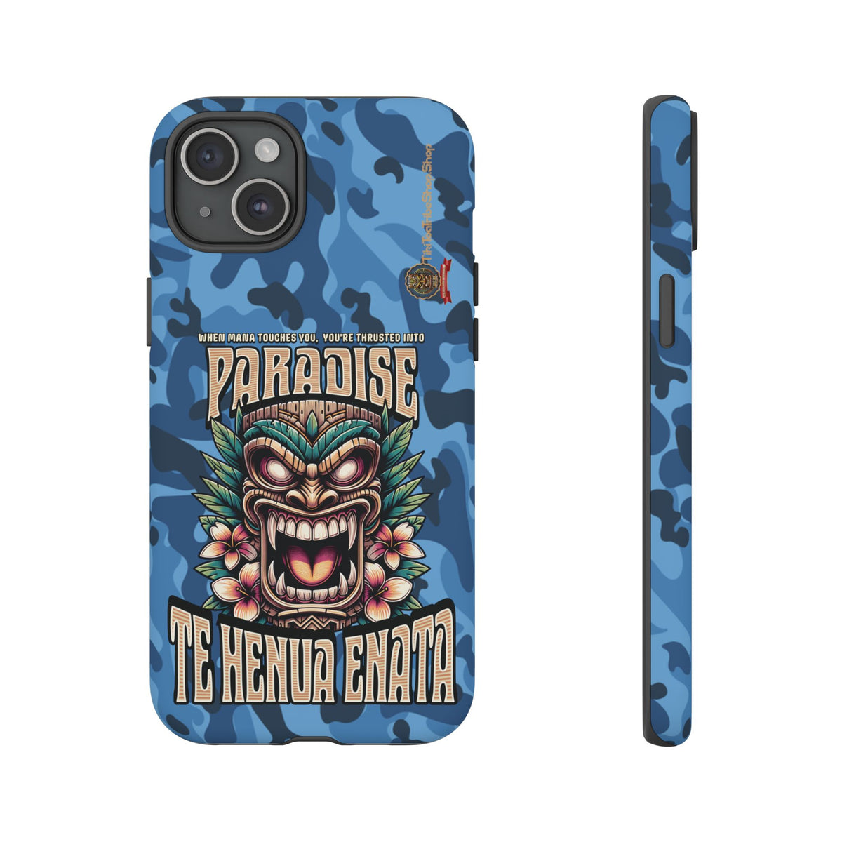 Te Henua Enata â Coque Antichoc Tiki Ancestral & Puissant