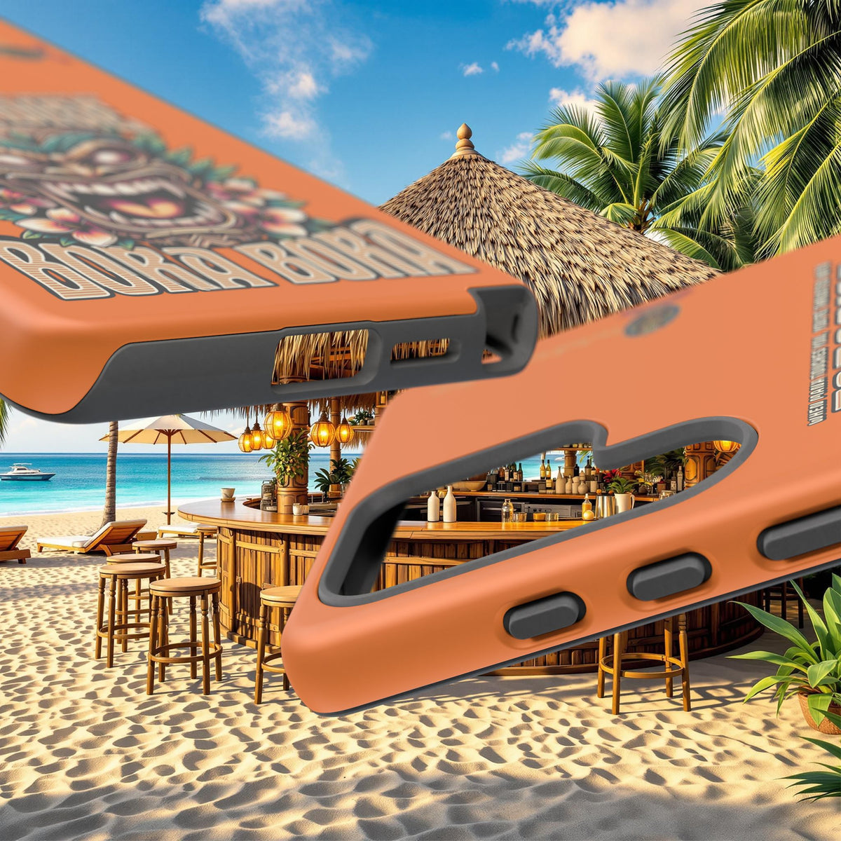 Bora Bora – Coque Antichoc Premium Tiki Élégance